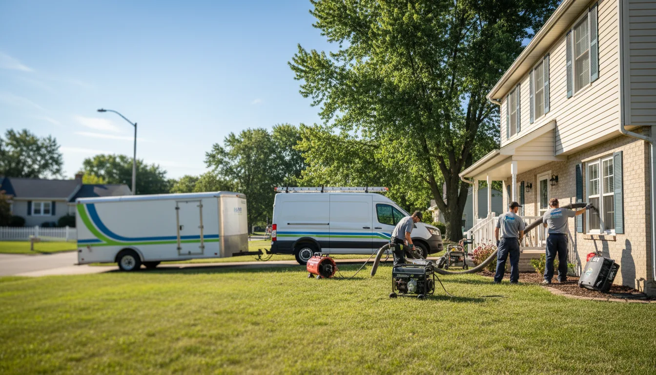 Flooded Basement Restoration And Cleanup With Repair in Bridger, MT near me